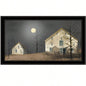 Still of Night By Billy Jacobs, Ready to Hang Framed Print, Black Frame