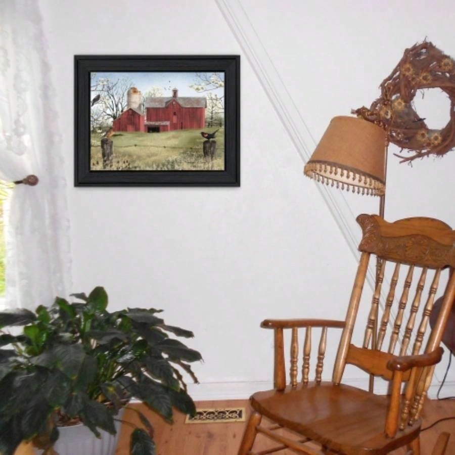 Harbingers of Spring By Billy Jacobs, Ready to Hang Framed Print, Black Frame