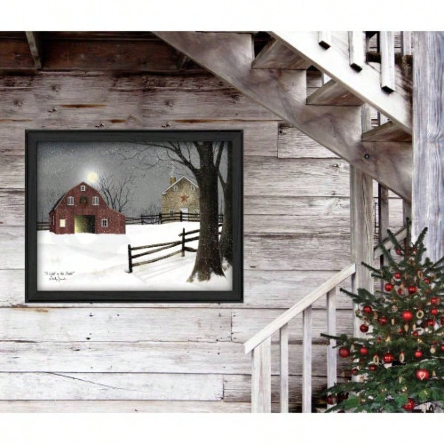 Light in Stable By Billy Jacobs, Ready to Hang Framed Print, Black Frame