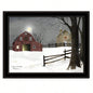 Light in Stable By Billy Jacobs, Ready to Hang Framed Print, Black Frame