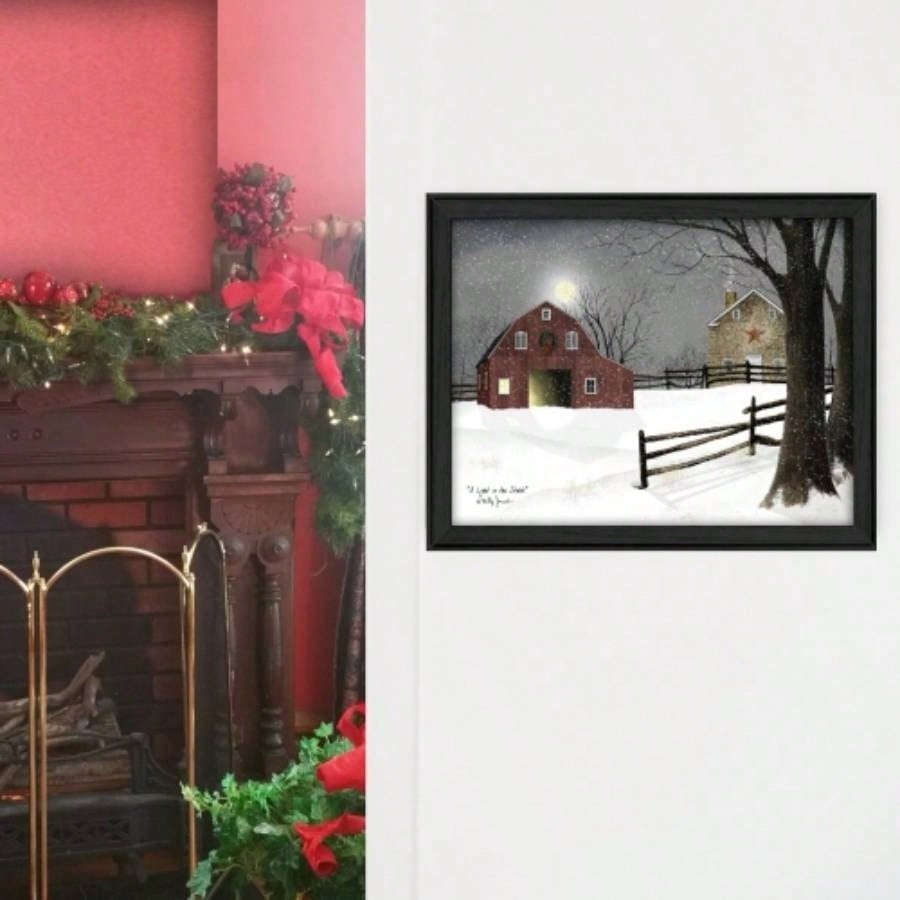 Light in Stable By Billy Jacobs, Ready to Hang Framed Print, Black Frame