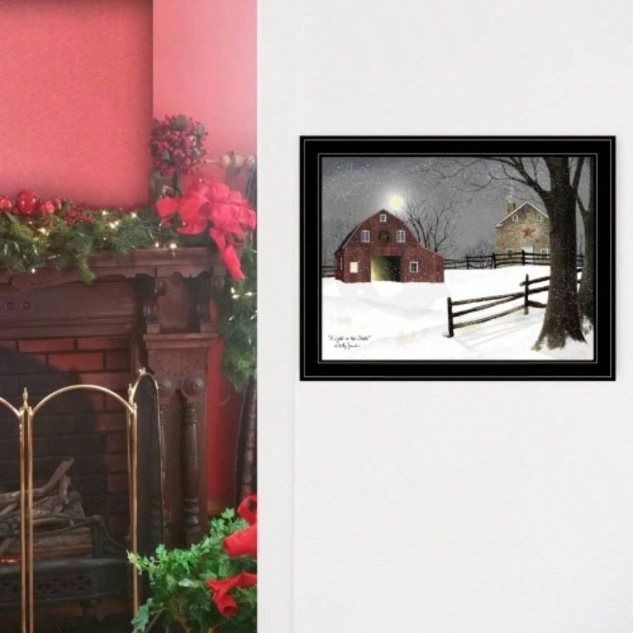 Light in Stable By Billy Jacobs, Ready to Hang Framed Print, Black Frame