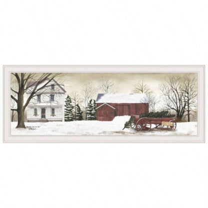 Trees By Billy Jacobs, Ready to Hang Framed Print, White Frame