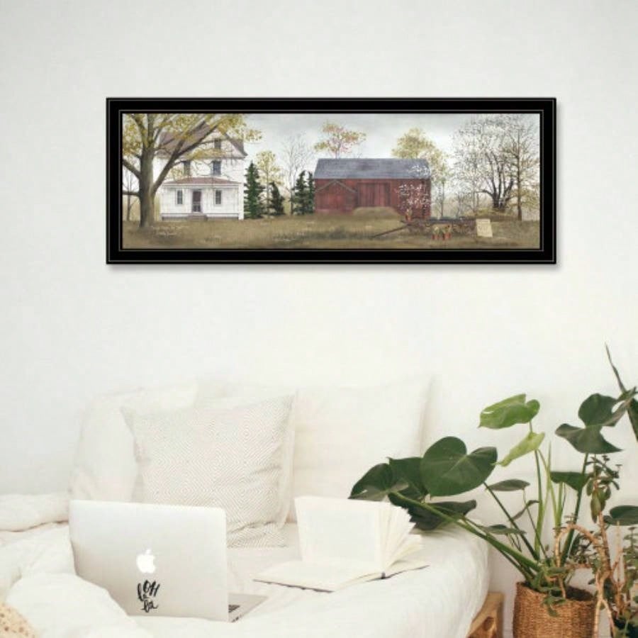 Trendy Decor 4U Spring Flowers Framed Wall Art, Modern Home Decor Framed Print Living Room, Bedroom Farmhouse Wall Decoration by Billy Jacobs