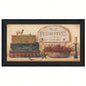 Primitives Vintage By Pam Britton, Ready to Hang Framed Print, Black Frame