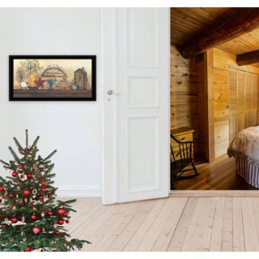 Grace Shelf By Gail Eads, Ready to Hang Framed Print, Black Frame