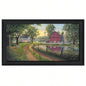 Trendy Decor 4U Road Home Framed Wall Art, Modern Home Decor Framed Print Living Room, Bedroom Farmhouse Wall Decoration by Kim Norlien