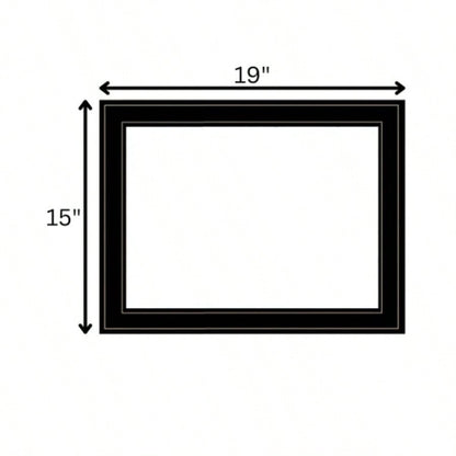 Midnight Moon By Billy Jacobs, Black Frame