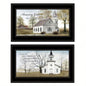 Grace 2 - Piece Vignette By Billy Jacobs, Black Frame