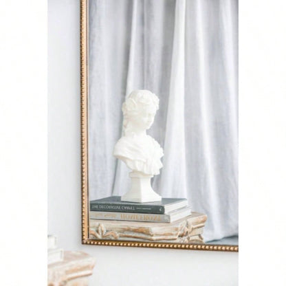 24x 42 Gold Arch Mirror, Baroque Inspired Wall Decor Bathroom Bedroom Living Room