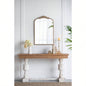 24x 42 Gold Arch Mirror, Baroque Inspired Wall Decor Bathroom Bedroom Living Room