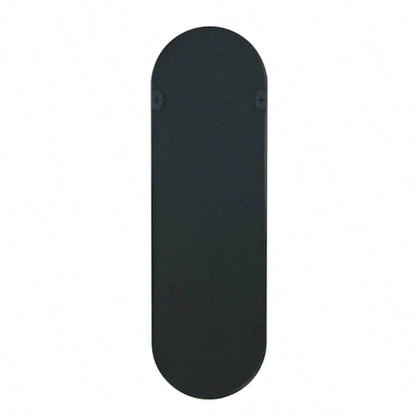 Black 63x 20IN Pill Shaped Full Lenghth Mirror or Bathroom mirror
