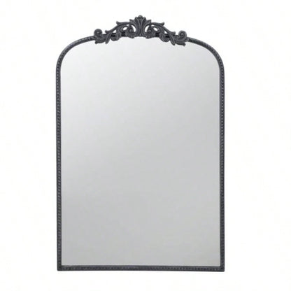 24x 42 Gold Arch Mirror, Baroque Inspired Wall Decor Bathroom Bedroom Living Room