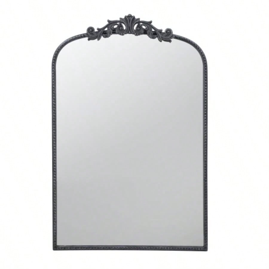 24x 42 Gold Arch Mirror, Baroque Inspired Wall Decor Bathroom Bedroom Living Room