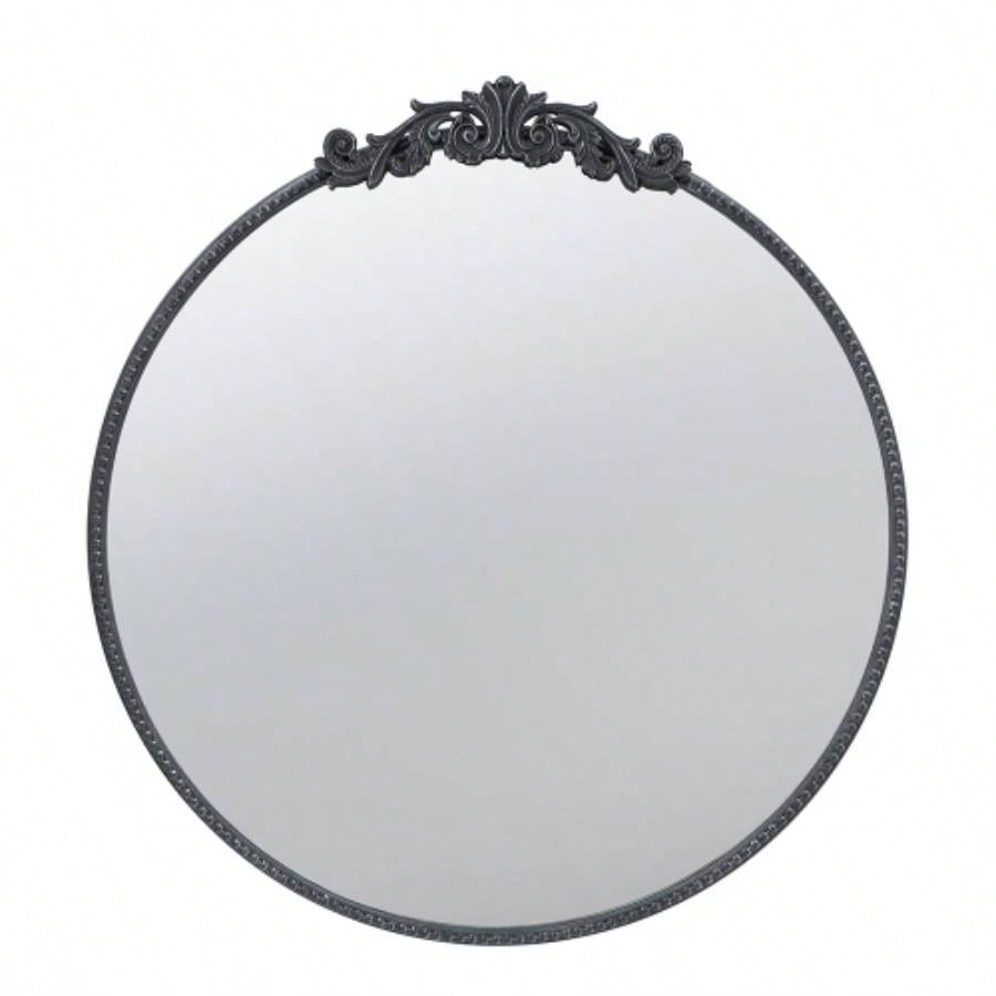 24x 42 Gold Arch Mirror, Baroque Inspired Wall Decor Bathroom Bedroom Living Room