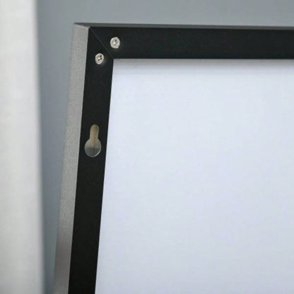 HOMCOM Full Length Glass Mirror, Freestanding or Wall Mounted Dress Mirror Bedroom, Living Room, Bathroom, 19.75x 63.5 Black