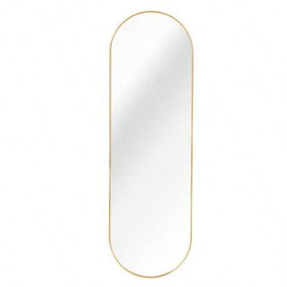 Gold 63x 20IN Pill Shaped Full Lenghth Mirror or Bathroom mirror