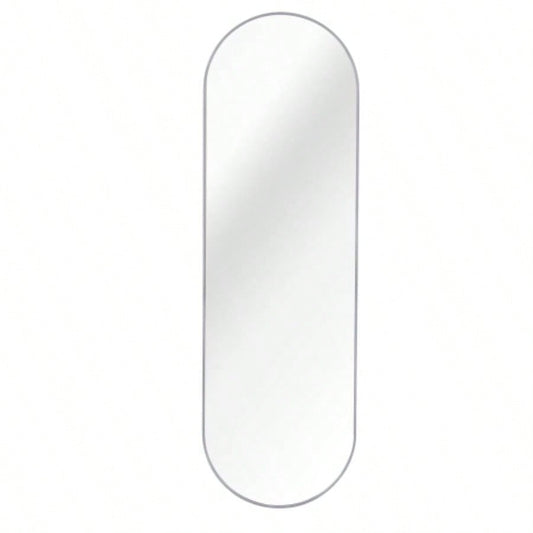 Silver 63x 20IN Pill Shaped Full Lenghth Mirror or Bathroom mirror