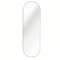 Silver 63x 20IN Pill Shaped Full Lenghth Mirror or Bathroom mirror
