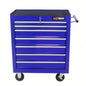 DRAWERS MULTIFUNCTIONAL CART WITH WHEELS - BLACK