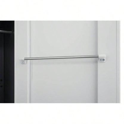 Outdoor Cabinet Outdoor Storage Cabinet Waterproof, Storage Cabinet cabinet with Shelves, Vertical Tall Garden Storage cabient Outdoor Storage Cabinet Weatherproof Outside in light gray