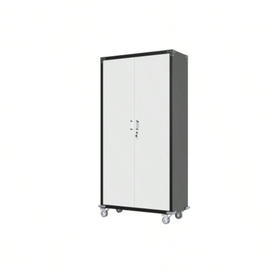 Garage Storage Cabinets with Locking Doors and 4 Adjustable Shelves