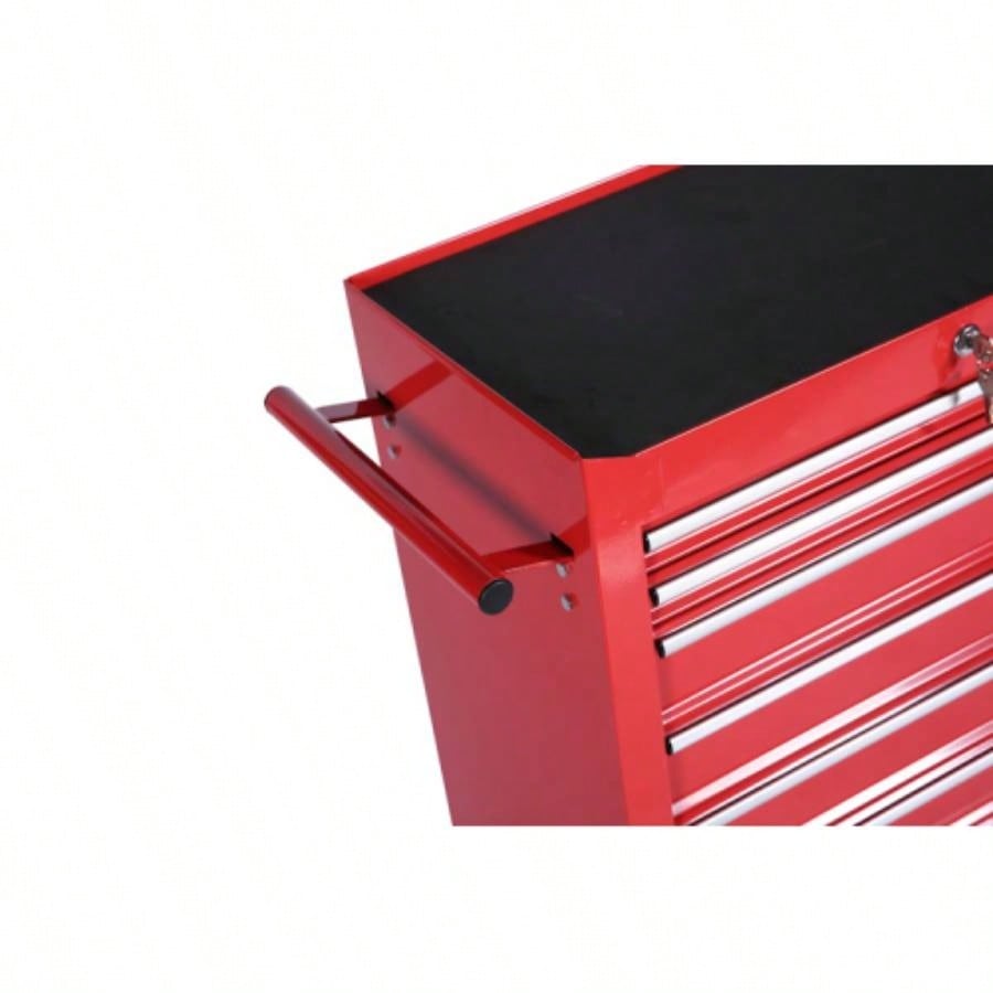 DRAWERS MULTIFUNCTIONAL CART WITH WHEELS - RED