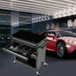 4 - Drawer Rrolling Box, 24.4 With 4 Wheels and Drawers With Tools, Garage, Warehouse, Workshop, Shop, BLACK