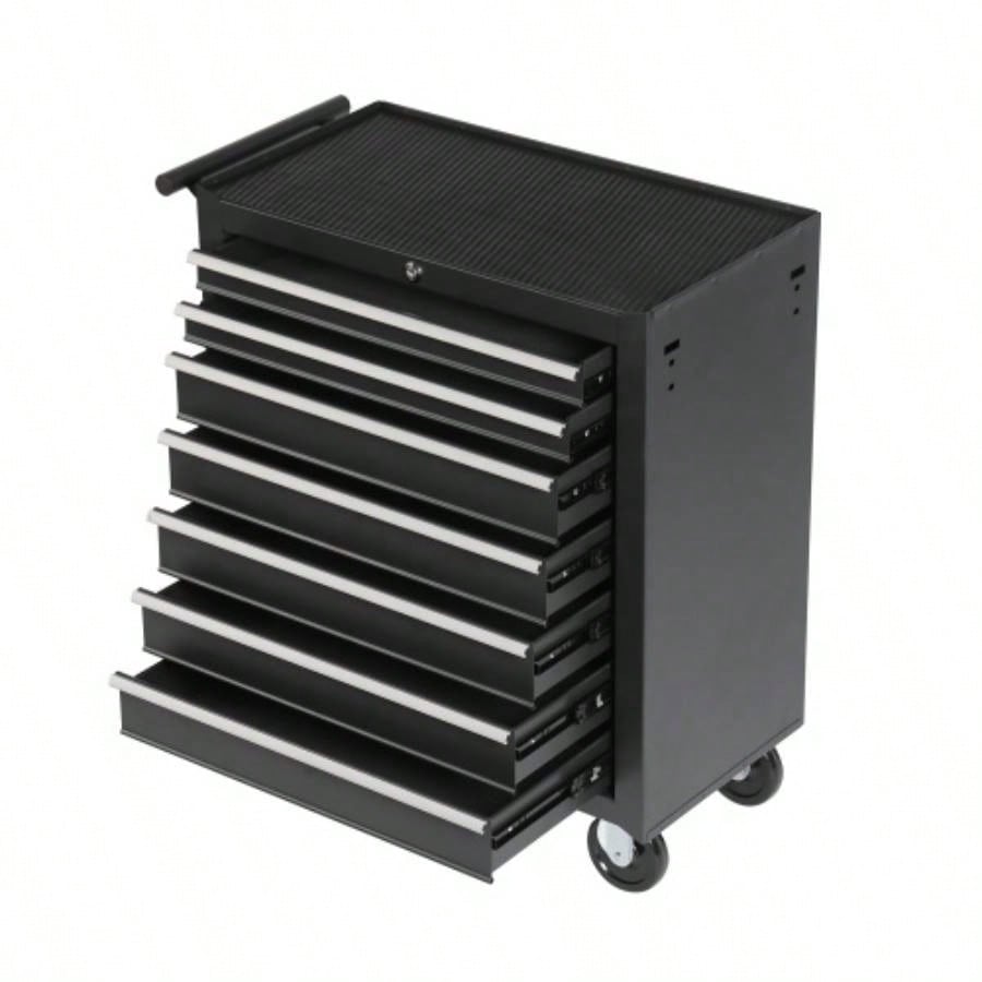 Rolling Chest with - Drawer Box with Wheels Multifunctional Cart Mechanic Storage Cabinet Garage, Warehouse, Workshop, Repair Shop