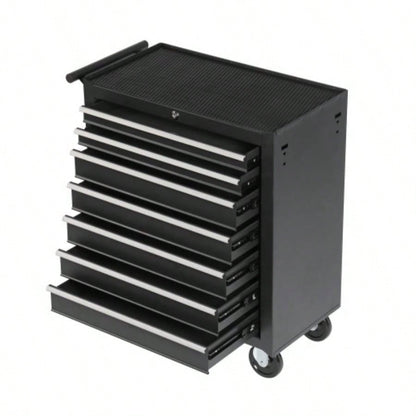 Rolling Chest with - Drawer Box with Wheels Multifunctional Cart Mechanic Storage Cabinet Garage, Warehouse, Workshop, Repair Shop