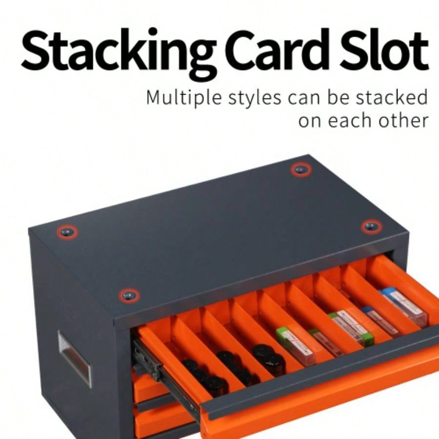 Drill Storage, HSS Bits Storage Aluminum, Copper, Soft Alloy Steel, Wood, Storage Size from 1/16 to 1/2Thread mill storage box