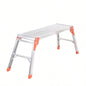 Aluminum workbench, large - sized step stool, foldable portable workbench