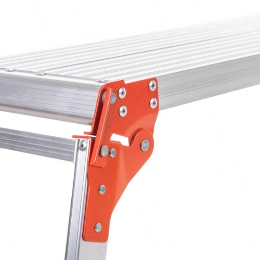 Aluminum workbench, large - sized step stool, foldable portable workbench