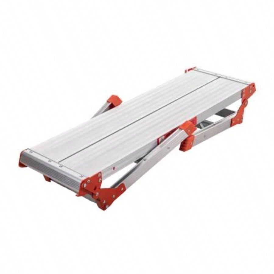 Aluminum workbench, large - sized step stool, foldable portable workbench