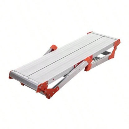 Aluminum workbench, large - sized step stool, foldable portable workbench