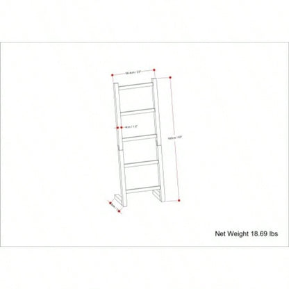 Bath Towel and Blanket Ladder Shelf