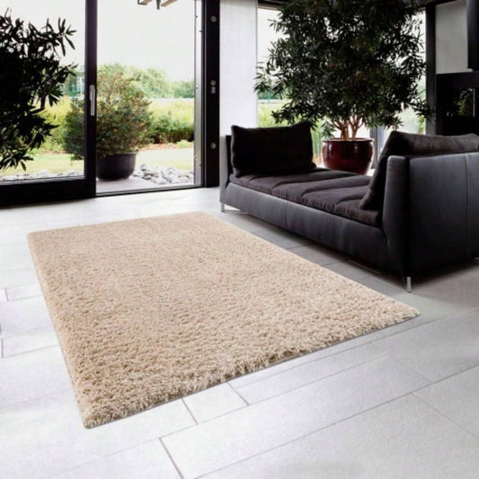Soft Polyester Shag Area Rug