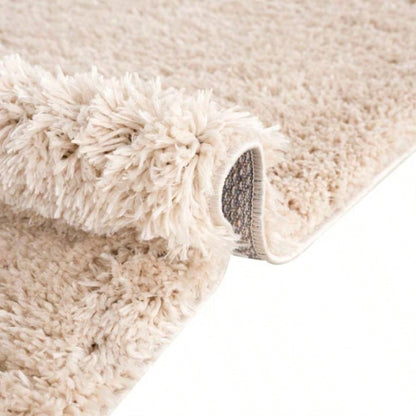 Soft Polyester Shag Area Rug