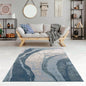 Abstract Wave Area Rug