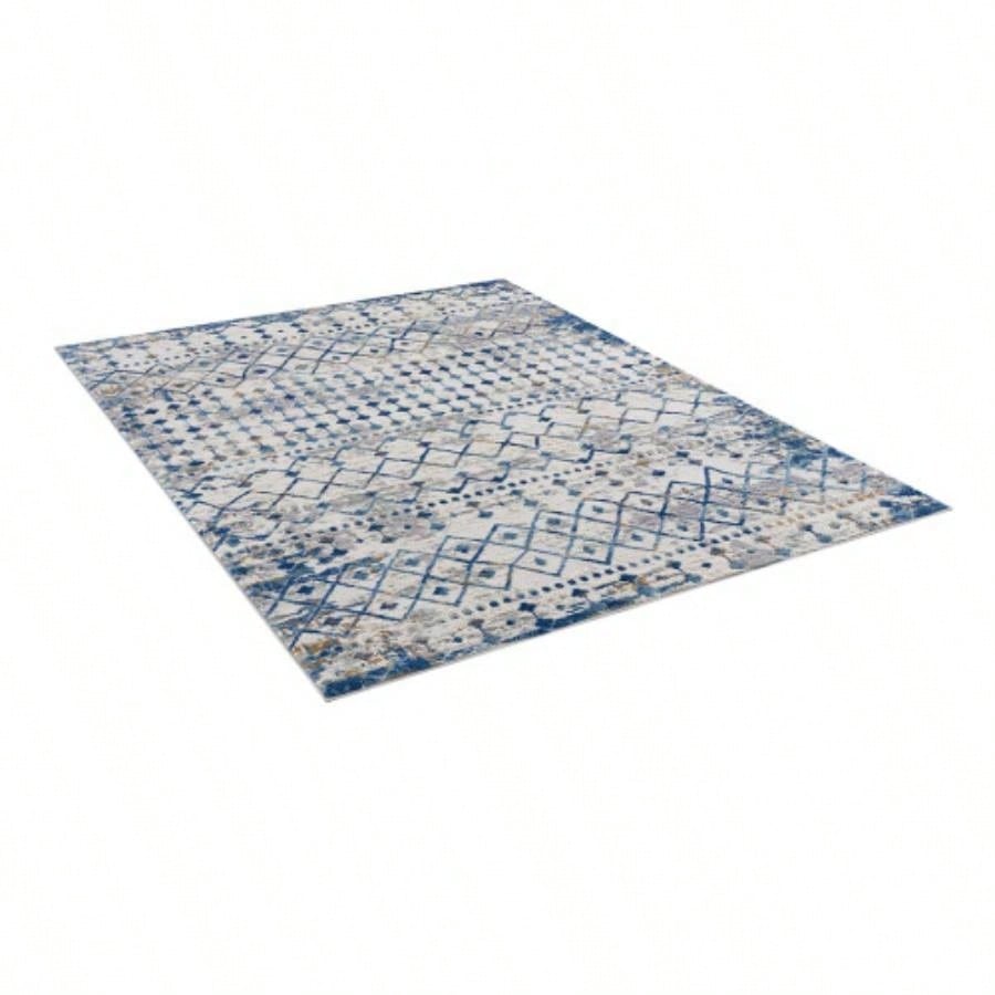 Moroccan Woven Area Rug