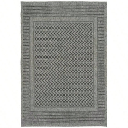 Modern, Transitional, Geometric, Southwestern, Textured High - Low Cut Loop 53x 6 Rectangle Area Rug