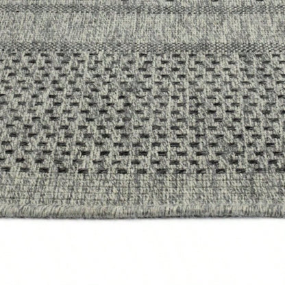 Modern, Transitional, Geometric, Southwestern, Textured High - Low Cut Loop 53x 6 Rectangle Area Rug