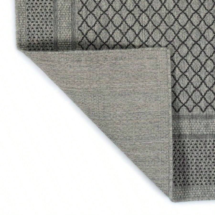 Modern, Transitional, Geometric, Southwestern, Textured High - Low Cut Loop 53x 6 Rectangle Area Rug