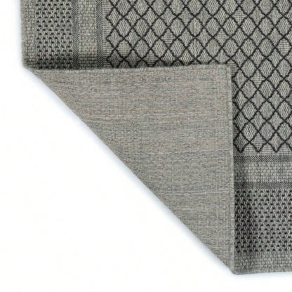 Modern, Transitional, Geometric, Southwestern, Textured High - Low Cut Loop 53x 6 Rectangle Area Rug