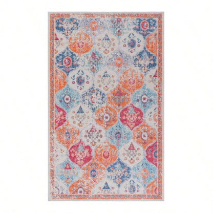LOOM LUXE Area Rug 8x10 Home Decor, Washable Rug, Low - Pile, Non - Slip, Non - Shedding, Foldable, Kid Pet Friendly - Area Rugs living room, bedroom, kitchen 8x 10