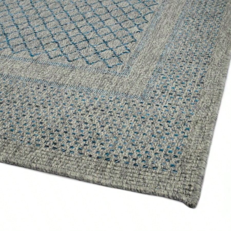 Modern, Transitional, Geometric, Southwestern, Textured High - Low Cut Loop 53x 6 Rectangle Area Rug