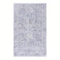 NAAR MAVAL Blue Washable Rug 8x10 Area Rug Blue+ 8x 10