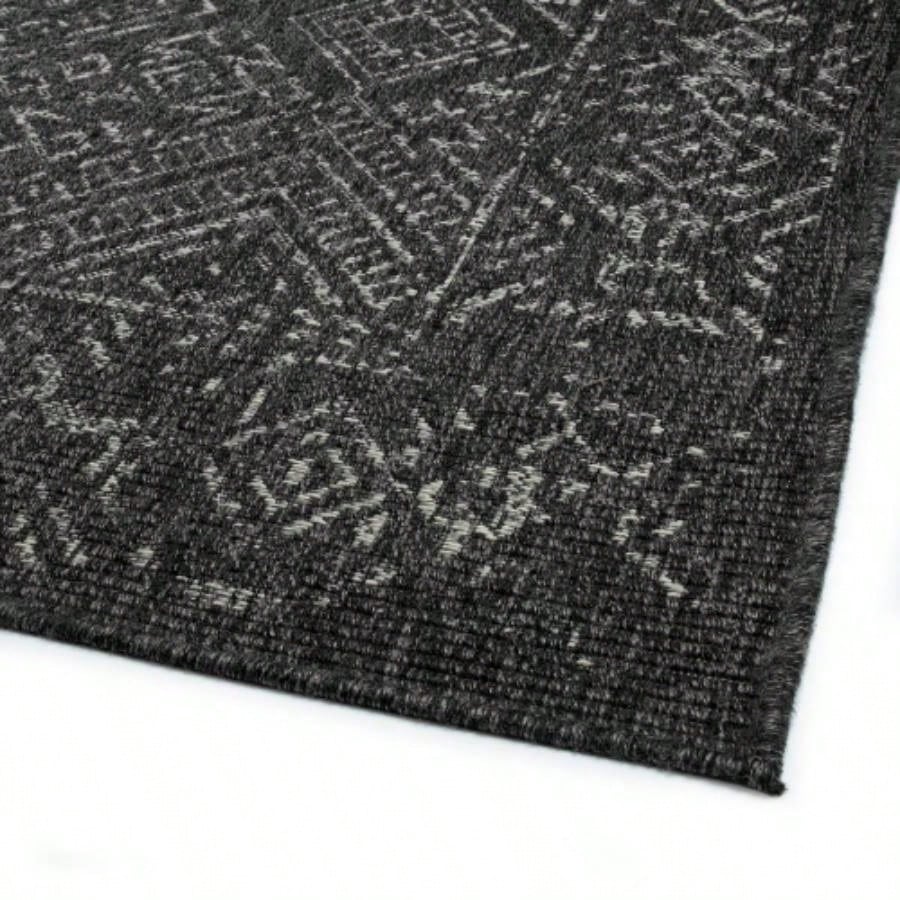 Modern, Transitional, Geometric, Southwestern, Textured High - Low Cut Loop 53x 6 Rectangle Area Rug