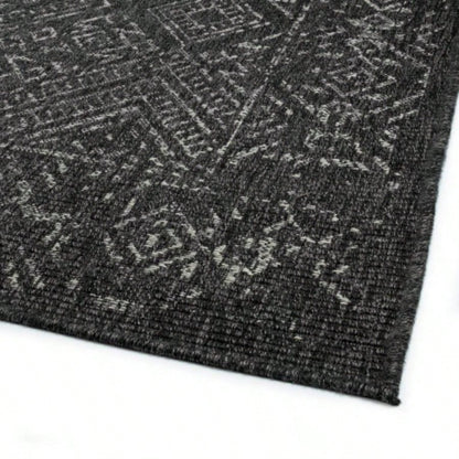 Modern, Transitional, Geometric, Southwestern, Textured High - Low Cut Loop 53x 6 Rectangle Area Rug