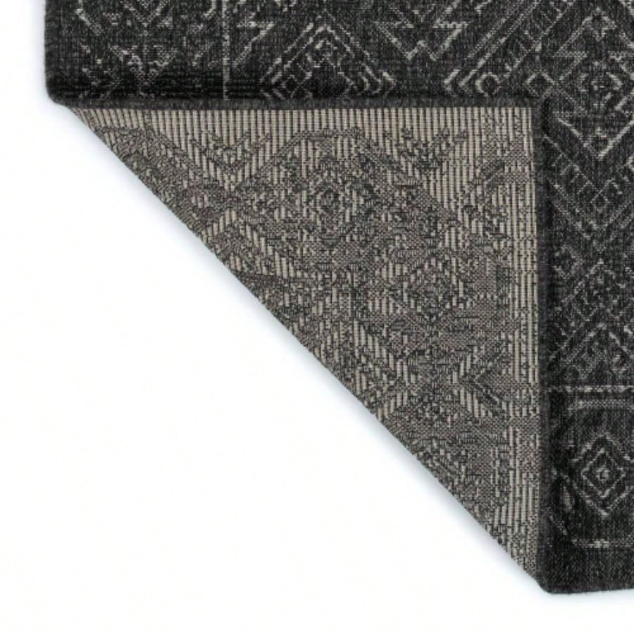 Modern, Transitional, Geometric, Southwestern, Textured High - Low Cut Loop 53x 6 Rectangle Area Rug
